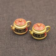 New Mini Creative Desktop Mahjong Set Metal Craftsmanship Decorative Display Custom Metal Medal Badge Twelve Zodiacs Design - Image 4