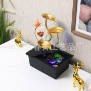 Cross-Border Decorative Wealth Attracting Flowing Water Fountain Ornament Perfect for Office Opening Gifts and Entrance Decoration - Image 4
