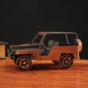 Custom Metal Art Jeeps Vintage Car Decorations Luxury Home Entrance TV Cabinet Wine Cabinet Iron Art Metal Crafts - Image 3