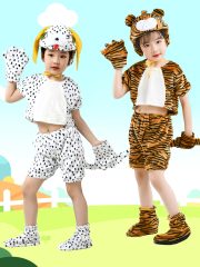 Children's Day Animal Performance Costume Summer Short Sleeve Adult Stage Performance Outfit for Events and Programs - Image 5