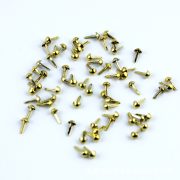 金属两脚钉彩色儿童DIY迷你3mm纸片人专用钉子 微小型半圆双脚钉 - Image 3