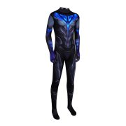 Adult Nightwing Grayson Titan Cosplay Suit Tight One-Piece Stage Performance Costume for Halloween - Image 2