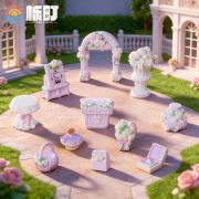 Customizable Decorative Resin Ornament for Miniature Landscape Creative Display Western Wedding Scene DIY Office Desk Decoration - Image 3