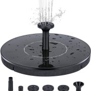Solar Powered Floating Fish Pond Fountain Oxygenator Outdoor Courtyard Aquarium Mini Fountain Water Feature Ornament - Image 5