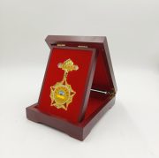 Custom Metal Medal Badge Honor Award Commemorative Emblem for Anti-epidemic Volunteers New Style Chest Pin Hanging Plaque - Image 3