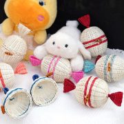 Handwoven Customizable Decorative Candy Basket Cute Desktop Home Decoration Ornaments Ideal Gift for Girls Heart
