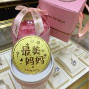 Custom Metal Medal Badge Gold Plated Personalized Souvenir Gift Directly From Factory For Mom I Love You Pancake Design - Image 4