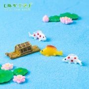 Customizable DIY Goldfish Decorative Ornaments Resin Aquarium Landscape Accessories Creative Keychain Mini Figurine - Image 4