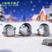 微景观可爱小企鹅公仔 雪地造景diy装饰品桌面小摆件小动物迷你 - Image 4