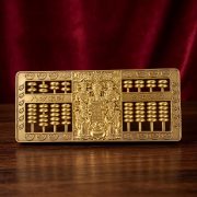 金色算盘一响黄金万两五路财神算盘财神到开业企业礼物礼品摆件 - Image 3