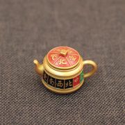 New Mini Creative Desktop Mahjong Set Metal Craftsmanship Decorative Display Custom Metal Medal Badge Twelve Zodiacs Design - Image 3