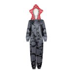 Adult Unusual Story Cosplay Onesie Sleepwear Stage Performance Costume for Halloween Role-playing Unique Plant Flower Design