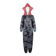 Adult Unusual Story Cosplay Onesie Sleepwear Stage Performance Costume for Halloween Role-playing Unique Plant Flower Design