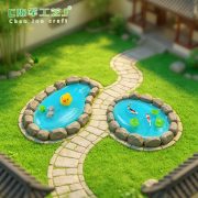 Creative Miniature Koi Duck Animal Resin Decorative Ornaments Customizable Garden Landscape DIY Accessories Eco-Friendly Bottle Decor - Image 4