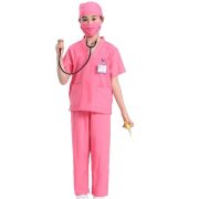 Adult White Lab Coat Surgical Suit Children's Nurse Outfit Medical Staff Clothing Science Experiment Cosplay Children's Doctor Costume - Image 5