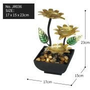 Home Decor Office TV Shopping Iron Art Flowing Water Fountain Ornament Cross-Border Feng Shui Decorative Accessories - Image 5