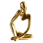 Abstract Resin Figurine Customizable Decorative Ornament for Living Room TV Cabinet Sample Room Desktop Artwork