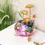 Indoor Home Decorations Flowing Water Fountain Ornament Iron Art Live Broadcast Wealth Attracting Desktop Decoration Piece - Image 4