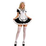 黑白色女仆装cos咖啡厅cosplay动漫表演服lolita洛丽塔农场连衣裙