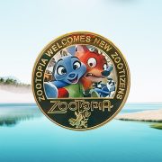 Madagascar Animal City Commemorative Coin Custom Metal Medal Badge Collectible Gift Colorful Gold Play Money - Image 2