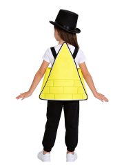Adult Stage Performance Costume Unusual Small Town Triangle Bill Civerall-In-One Suit Halloween Performance Dress Up Clothes - Image 4
