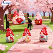 New Customizable Decorative Ornaments Couple Dwarf Easter Decoration Miniature Landscape Accessories DIY Resin Crafts Car Decor - Image 2