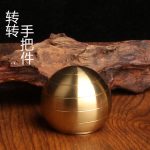 Bronze Finger Top Ball Desktop Toy Round Stress Relief Spinning Top Metal Craft Wholesale Customizable Custom Metal Medal Badge