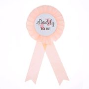 Custom Metal Medal Badge Personalized Dad To Be Chest Patch For Baby Shower Party Iron Badge Baby And Mommy Gathering Supplies - Image 6