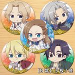Evil Miss Born From Reincarnation Anime Surroundings Custom Metal Medal Badge Only Yujin Game Destruction Flag