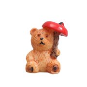 Customizable Decorative Resin Ornaments DIY Landscape Accessories Three Styles Of Umbrella Animals Potted Plant Decorations - Image 5