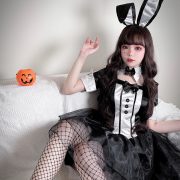 Sexy Bunny Girl Short Skirt Adult Stage Performance Costume For Night Club Bar DS Stage Halloween Christmas Performance - Image 2