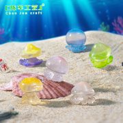Creative Customizable Decorative Ornaments Multicolor Jellyfish Aquarium Ocean Scene DIY Decoration Eco-Friendly Resin Crafts - Image 2
