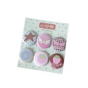 Mini 25mm Cute Pin Badge Custom Metal Medal High Aesthetic Value DIY Accessory Packaging Decor For Girl's Heart - Image 5