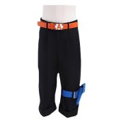 Adult Anime Cosplay Performance Costume Pirate Hunter Ace Shorts Stage Show Outfit Fire Punch Character Dress