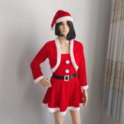 2023 New Christmas Performance Costume Adult Female Stage Show Outfit Elegant Classic Design For Holiday Performances - Image 4