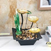 Home Decor Cross-Border Office Living Room Entrance Front Desk Opening Gift Ornament Flowing Water Fountain - Image 3