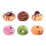 Halloween Customizable Decorative Resin Ornament Spider Pumpkin Dessert Bread Simulation Food Toy for DIY Decoration Accessories - Image 5