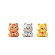 Cute Resin Cat 3D Puzzle Customizable Decorative Ornament for Desktop Car Micro Landscape Ideal Collectible Craft - Image 5
