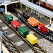 Customizable Cartoon Creative Retro Miniature Train Resin Craft DIY Desktop Decorative Ornaments Artistic Home Decor Accessories - Image 4