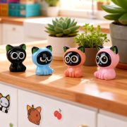 Customizable Cartoon Resin Decorative Ornament DIY Accessories Creative Desktop New Year Gift Wholesale - Image 2
