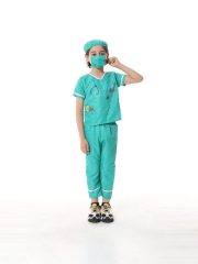 Halloween Children's Police Firefighter Lawyer Doctor Nurse Engineer Camouflage Performance Costumes for Adults - Image 2