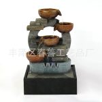 Creative Office Desktop Flowing Water Fountain Ornament Home Business Gift Cross-Border Exclusive Sale Interior Decor