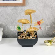 Home decor lucky water feature ornament - desktop fountain craft - office water fountain feng shui ornament - Image 5