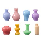 Creative Miniature Resin DIY Craft Decorative Ornament Customizable Miniature Flower Vase Ceramic Bottle Home Desktop Decoration - Image 5