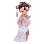 Creative Customizable Decorative Ornament Court Style Girl Doll Personalized Resin Craft Gift For Girls Birthday