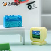 Retro Creative Miniature Resin Decorative Ornament Customizable DIY Dollhouse Furniture Tabletop Car Decor - Image 4