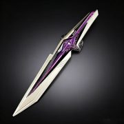 Delta Falling Star Model Alloy Full Metal Peripheral Weapon Ornament Knife Skin Cos Props Handmade Metal Crafts - Image 2