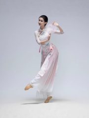 Classical Dance Practice Uniform Cheongsam Drifting Women's Chinese Style Dance Costume Shawl Ethnic Dance Performance Outfit - Image 5