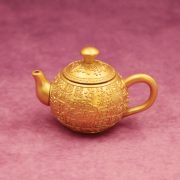 源头工厂百福小茶壶满雕福字壶居家茶室桌面文创把玩件可批发代发 - Image 2