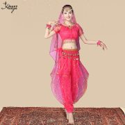 2025 New Adult Stage Performance Costume Indian Dance Ethnic Style Xinjiang Belly Dance Outfit Wholesale - Image 3